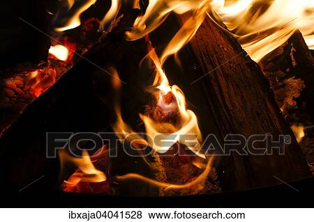 "Fireplace, open fire" View Large Photo Image Stock Photo - "Fireplace, open fire". Fotosearch
