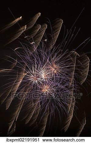 "Fireworks in the night sky, Quebec, Canada, North America" View Large Photo Image Stock Image - "Fireworks in the night sky, Quebec, Canada, North America". Fotosearch