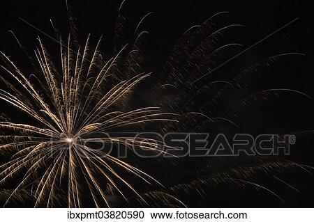 "Fireworks, Laval, Quebec, Canada, North America" View Large Photo Image Stock Image - "Fireworks, Laval, Quebec, Canada, North America". Fotosearch