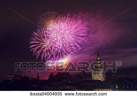 "Fireworks, Seenachtsfest festival 2014 with Constance Minster, Konstanz, Baden-Wurttemberg, Germany, Europe" View Large Photo Image Stock Photography - "Fireworks, Seenachtsfest festival 2014 with Constance Minster, Konstanz, Baden-Wurttemberg, Germany, Europe". Fotosearch