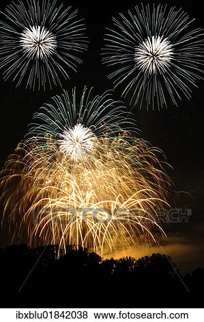 Fireworks View Large Photo Image Stock Photo - Fireworks. Fotosearch