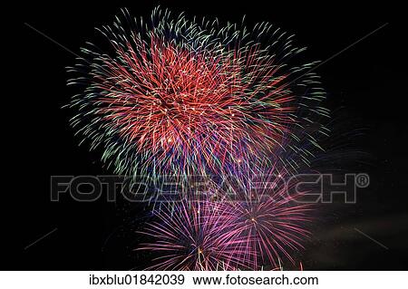 Fireworks View Large Photo Image Stock Photo - Fireworks. Fotosearch
