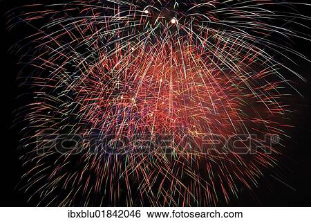 Fireworks View Large Photo Image Stock Photograph - Fireworks. Fotosearch