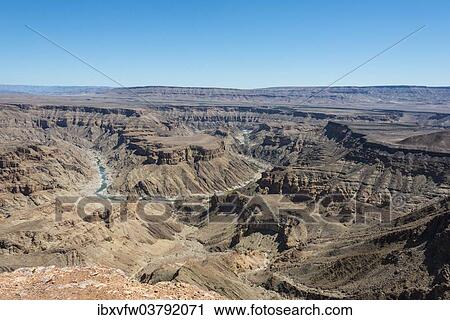 "Fish River Canyon, Ai-Ais Richtersveld Transfrontier Park, Fish River Canyon, Namibia, Africa" View Large Photo Image Stock Image - "Fish River Canyon, Ai-Ais Richtersveld Transfrontier Park, Fish River Canyon, Namibia, Africa". Fotosearch