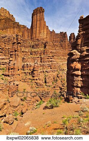 "Fisher Towers, Scenic Route 128, Utah, USA" View Large Photo Image Stock Photo - "Fisher Towers, Scenic Route 128, Utah, USA". Fotosearch