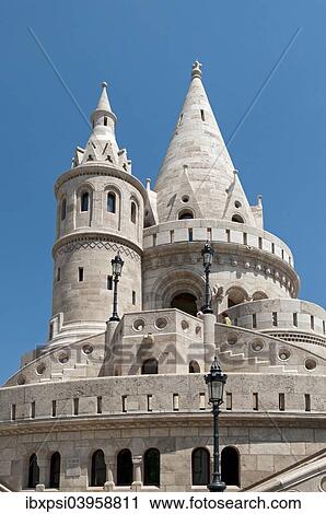 "Fisherman's Bastion oder Halaszbastya, Buda Castle Hill, Budapest, Hungary, Europe" View Large Photo Image Stock Image - "Fisherman's Bastion oder Halaszbastya, Buda Castle Hill, Budapest, Hungary, Europe". Fotosearch