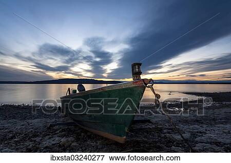 "Fishing boat at dusk, Reichenau Island, Lake Constance, Baden-Wurttemberg, Germany, Europe" View Large Photo Image Stock Photo - "Fishing boat at dusk, Reichenau Island, Lake Constance, Baden-Wurttemberg, Germany, Europe". Fotosearch