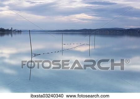 "Fishing net in Lake Constance, evening mood, Reichenau Island, Lake Constance, Baden-Wurttemberg, Germany, Europe" View Large Photo Image Stock Image - "Fishing net in Lake Constance, evening mood, Reichenau Island, Lake Constance, Baden-Wurttemberg, Germany, Europe". Fotosearch