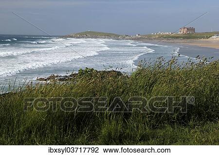 "Fistral Beach, Newquay, Cornwall, England, United Kingdom, Europe" View Large Photo Image Stock Image - "Fistral Beach, Newquay, Cornwall, England, United Kingdom, Europe". Fotosearch