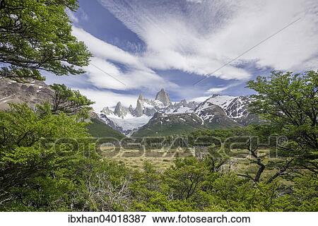 "Fitz Roy massif, Los Glaciares National Park, UNESCO World Heritage Site, Santa Cruz, Argentina, South America" View Large Photo Image Stock Photo - "Fitz Roy massif, Los Glaciares National Park, UNESCO World Heritage Site, Santa Cruz, Argentina, South America". Fotosearch