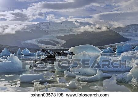 "Fjallsarlon glacier lake, Southern Region, Iceland, Europe" View Large Photo Image Stock Photo - "Fjallsarlon glacier lake, Southern Region, Iceland, Europe". Fotosearch