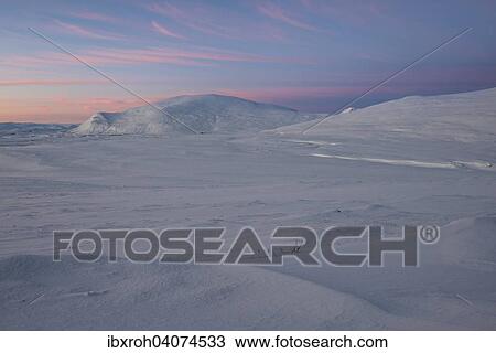 "Fjell in winter, cloudy morning sky, Dovrefjell- Sunndalsfjella National Park, Norway, Europe" View Large Photo Image Stock Image - "Fjell in winter, cloudy morning sky, Dovrefjell- Sunndalsfjella National Park, Norway, Europe". Fotosearch