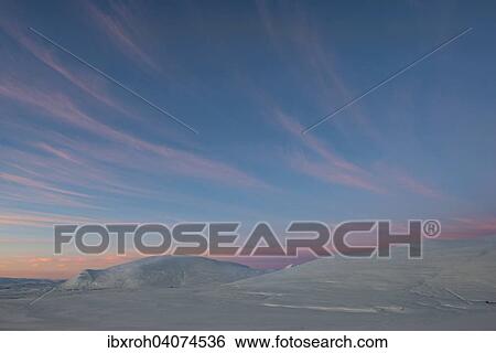 "Fjell in winter, cloudy morning sky, Dovrefjell- Sunndalsfjella National Park, Norway, Europe" View Large Photo Image Stock Photograph - "Fjell in winter, cloudy morning sky, Dovrefjell- Sunndalsfjella National Park, Norway, Europe". Fotosearch