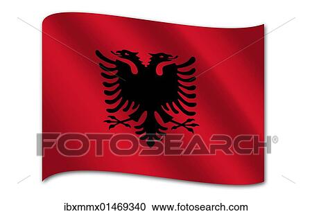 Flag of Albania View Large Photo Image Stock Image - Flag of Albania. Fotosearch