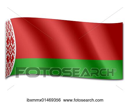 Flag of Belarus View Large Photo Image Stock Photograph - Flag of Belarus. Fotosearch