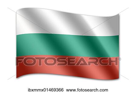 Stock Photograph - Flag of Bulgaria. Fotosearch