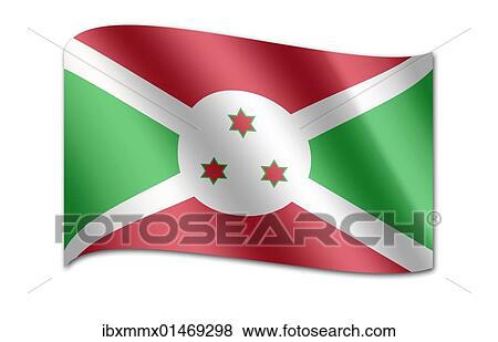 Flag of Burundi View Large Photo Image Stock Photo - Flag of Burundi. Fotosearch