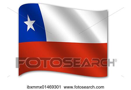Flag of Chile View Large Photo Image Stock Image - Flag of Chile. Fotosearch