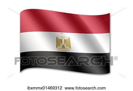 Flag of Egypt View Large Photo Image Stock Image - Flag of Egypt. Fotosearch