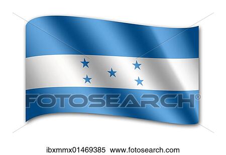 Flag of Honduras View Large Photo Image Stock Photography - Flag of Honduras. Fotosearch