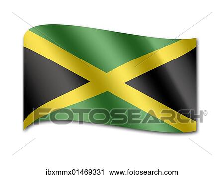 Flag of Jamaica View Large Photo Image Stock Image - Flag of Jamaica. Fotosearch