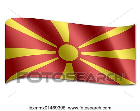 Flag of Macedonia View Large Photo Image Stock Photo - Flag of Macedonia. Fotosearch