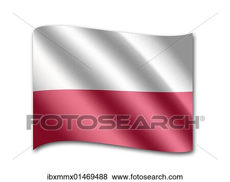 Flag of Poland View Large Photo Image Stock Photo - Flag of Poland. Fotosearch