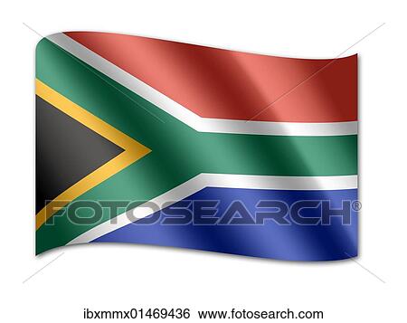 Flag of South Africa View Large Photo Image Stock Photograph - Flag of South Africa. Fotosearch