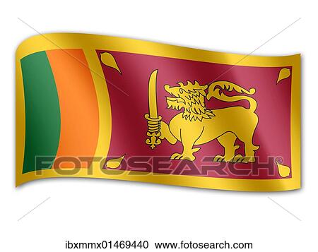 Flag of Sri Lanka View Large Photo Image Stock Image - Flag of Sri Lanka. Fotosearch