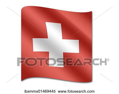 Flag of Switzerland View Large Photo Image Stock Photography - Flag of Switzerland. Fotosearch