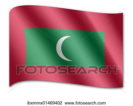 Flag of the Maledives View Large Photo Image Stock Image - Flag of the Maledives. Fotosearch
