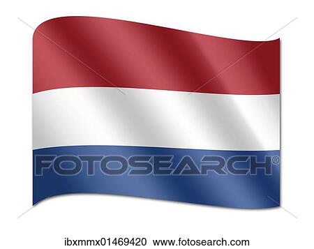 Flag of the Netherlands View Large Photo Image Stock Image - Flag of the Netherlands. Fotosearch