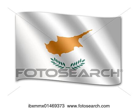 Flag of the Republic of Cyprus View Large Photo Image Stock Image - Flag of the Republic of Cyprus. Fotosearch