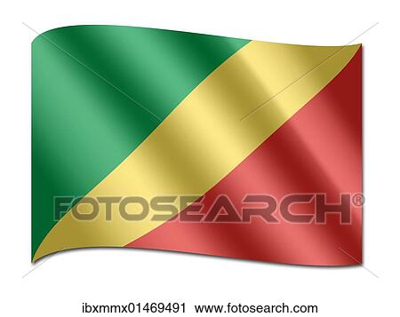 Flag of the Republic of the Congo View Large Photo Image Stock Image - Flag of the Republic of the Congo. Fotosearch