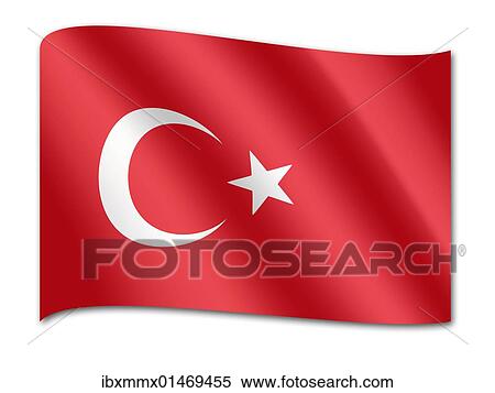 Flag of Turkey View Large Photo Image Stock Photography - Flag of Turkey. Fotosearch
