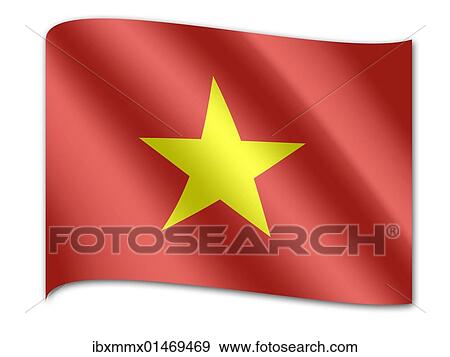 Stock Photo - Flag of Vietnam. Fotosearch