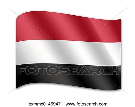 Flag of Yemen View Large Photo Image Stock Image - Flag of Yemen. Fotosearch