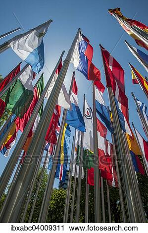 "Flags on steel masts, flying in the wind, Munich, Upper Bavaria, Bavaria, Germany, Europe" View Large Photo Image Stock Image - "Flags on steel masts, flying in the wind, Munich, Upper Bavaria, Bavaria, Germany, Europe". Fotosearch