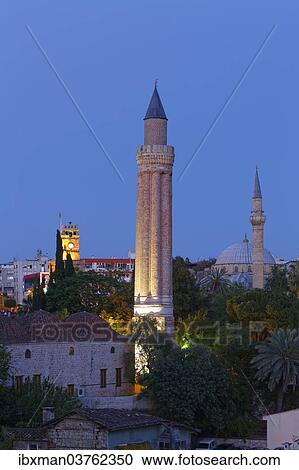 "Fluted Minaret, Kaleici, Antalya, Antalya Province, Turkey, Asia" View Large Photo Image Stock Image - "Fluted Minaret, Kaleici, Antalya, Antalya Province, Turkey, Asia". Fotosearch