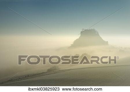 "Foggy mood in Hegau with Hohenkrahen Mountain, Baden-Wurttemberg, Germany, Europe" View Large Photo Image Stock Image - "Foggy mood in Hegau with Hohenkrahen Mountain, Baden-Wurttemberg, Germany, Europe". Fotosearch