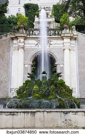 "Fontana dei Draghi, dragons fountain, Villa d'Este, Tivoli, Lazio, Italy, Europe" View Large Photo Image Stock Image - "Fontana dei Draghi, dragons fountain, Villa d'Este, Tivoli, Lazio, Italy, Europe". Fotosearch