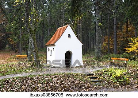 "Forest chapel of Alter Herrgott in the Egerer Wald forest, near Neualbenreuth, Bavaria, Germany, Europe" View Large Photo Image Stock Photography - "Forest chapel of Alter Herrgott in the Egerer Wald forest, near Neualbenreuth, Bavaria, Germany, Europe". Fotosearch