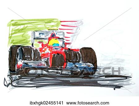 "Formula 1 racing car, illustration, Gerhard Kraus, Kriftel, Germany, Europe" View Large Photo Image Stock Image - "Formula 1 racing car, illustration, Gerhard Kraus, Kriftel, Germany, Europe". Fotosearch
