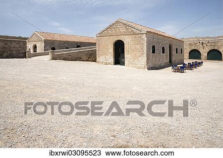 "Fortaleza de la Mola, La Mola fortress, Balearen, Mao, Mahon, Minorca, Balearic Islands, Spain, Europe" View Large Photo Image Stock Image - "Fortaleza de la Mola, La Mola fortress, Balearen, Mao, Mahon, Minorca, Balearic Islands, Spain, Europe". Fotosearch