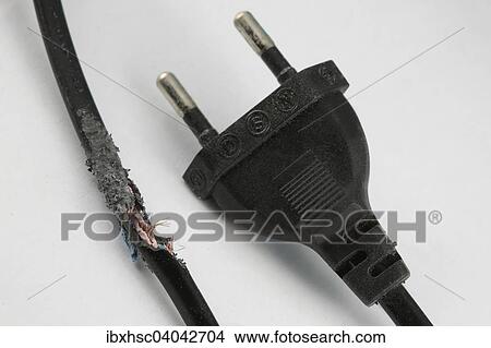 Frayed electrical cord View Large Photo Image Picture - Frayed electrical cord. Fotosearch