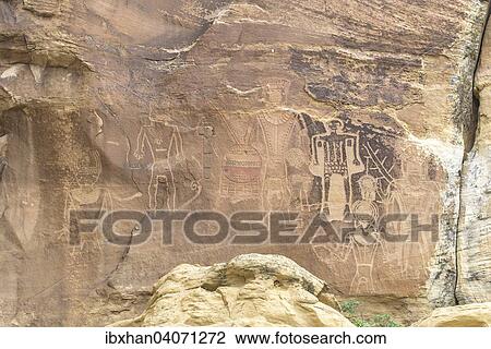 "Fremont-style petroglyphs at the McConkie Ranch, Vernal, Utah, United States, North America" View Large Photo Image Stock Image - "Fremont-style petroglyphs at the McConkie Ranch, Vernal, Utah, United States, North America". Fotosearch
