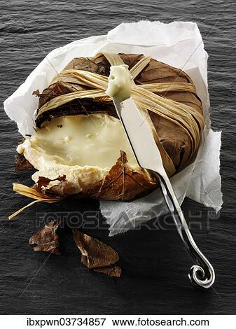 French Bannon cheese View Large Photo Image Stock Photo - French Bannon cheese. Fotosearch