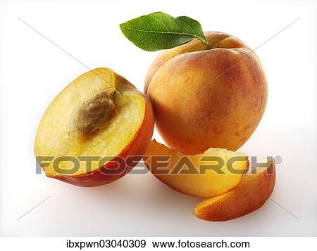 "Fresh apricots, whole and cut" View Large Photo Image Stock Photo - "Fresh apricots, whole and cut". Fotosearch