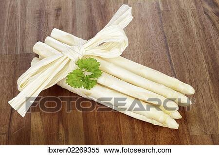 Fresh unpeeled white asparagus View Large Photo Image Stock Photography - Fresh unpeeled white asparagus. Fotosearch