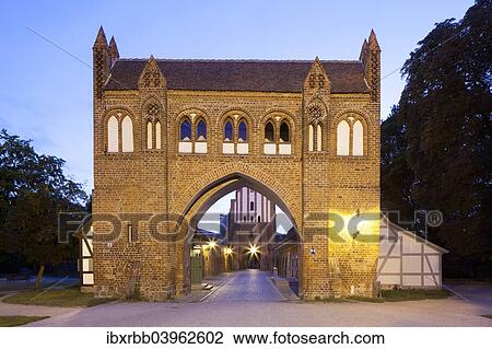 "Friedlander Tor, outer gate, city gate of the medieval fortifications, Four Gates City, Neubrandenburg, Mecklenburg-Western Pomerania, Germany, Europe" View Large Photo Image Stock Image - "Friedlander Tor, outer gate, city gate of the medieval fortifications, Four Gates City, Neubrandenburg, Mecklenburg-Western Pomerania, Germany, Europe". Fotosearch